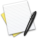 Yellow Lined Icon 128x128 png